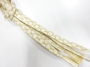 未使用品　正絹　手組帯締め